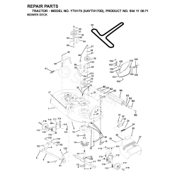 ressort de tension courroie AYP